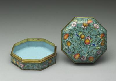 图片[3]-Copper-body painted enamel box, Qing dynasty, Qianlong reign (1736-1795)-China Archive